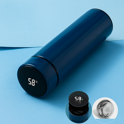 HydraSense - Smart Bottle, LED Display, Keeps Drinks Hot & Cold